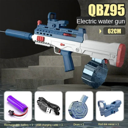 2024 Electric Water Gun Toy – Fully Automatic Outdoor Fun