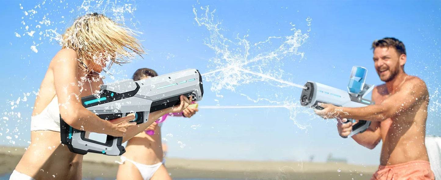 Powerful Electric Water Gun – Automatic Summer Beach Toy for Kids & Adults