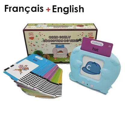 Kids' Multi-Language Learning Machine – Talking Flash Cards for English, German, Spanish, French