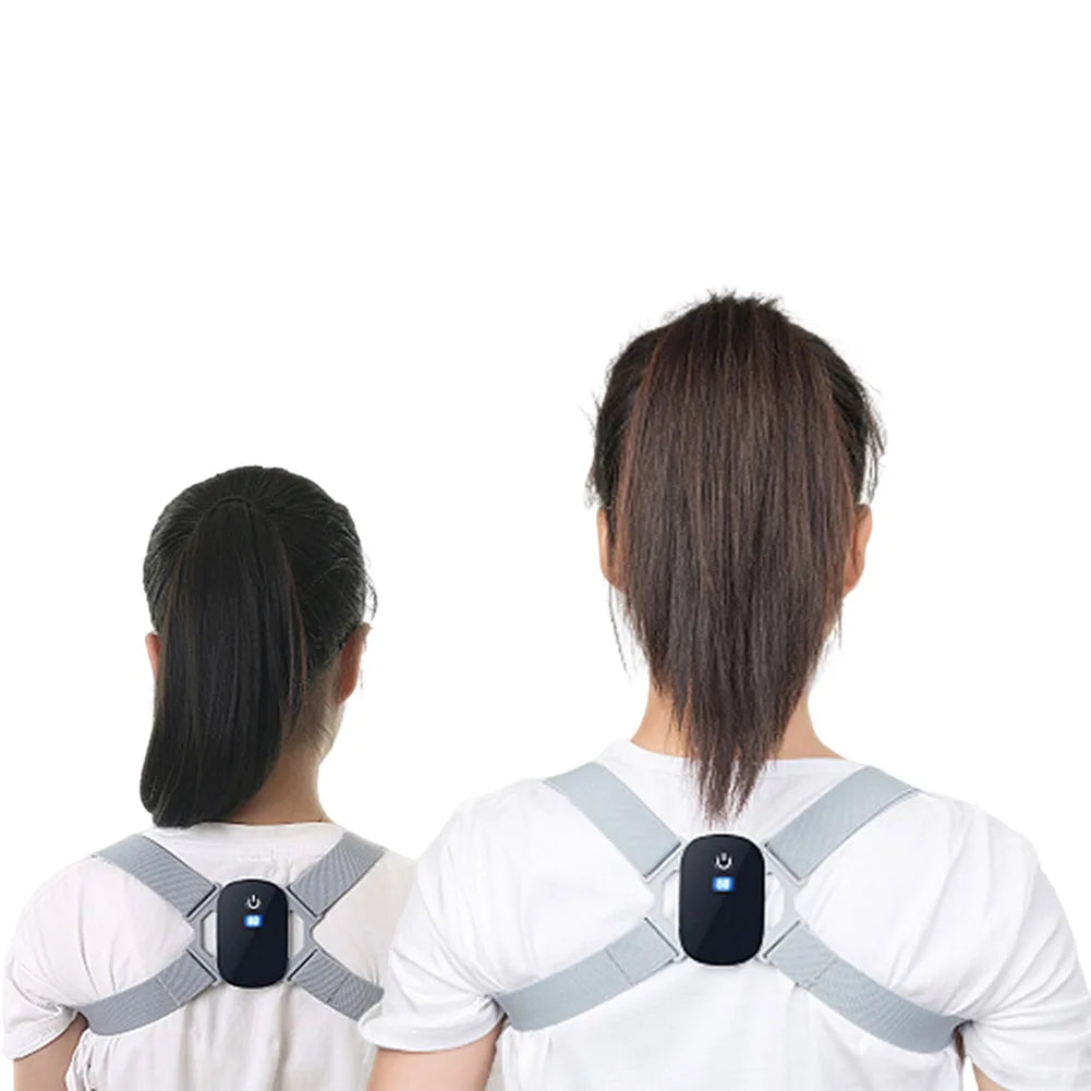 Smart Posture Corrector Belt with Vibration Reminder – Adjustable for Kids & Adults