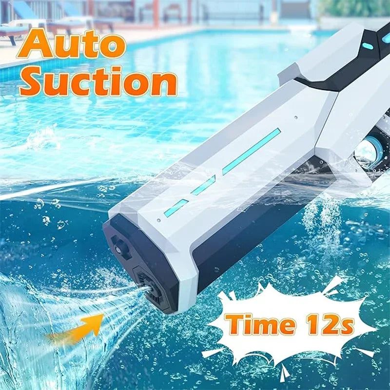 Powerful Electric Water Gun – Automatic Summer Beach Toy for Kids & Adults