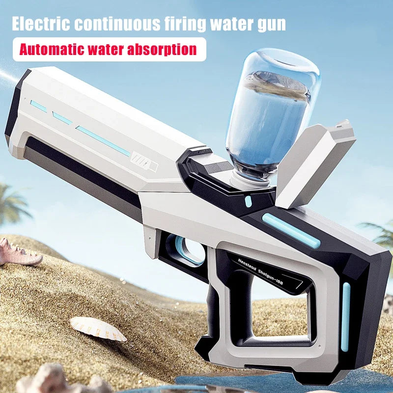 Powerful Electric Water Gun – Automatic Summer Beach Toy for Kids & Adults