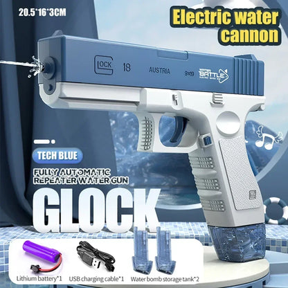 2024 Electric Water Gun Toy – Fully Automatic Outdoor Fun