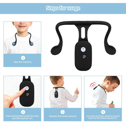 Smart Posture Corrector – Real-Time Monitoring for Adults & Kids